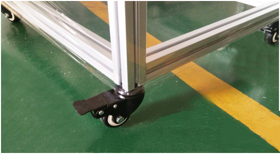 為移動(dòng)方便鋁型材流水輸送線可以安裝腳輪嗎？好處有哪些？