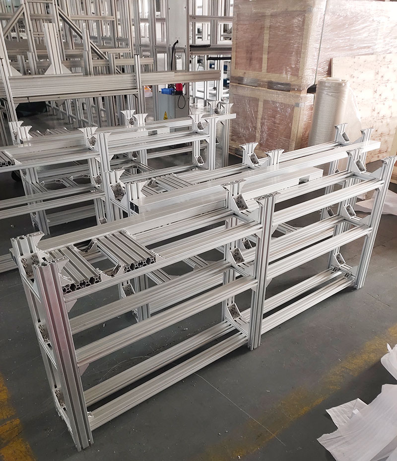 鋁型材流水線機架